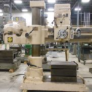 USED GIDDINGS & LEWIS BICKFORD MODEL CHIPMASTER 951 RADIAL DRILL, 4’ X 9”