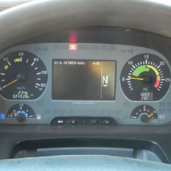 Mercedes-Benz Actros 4141 8x6 4 axle dump truck Meiller 18m³