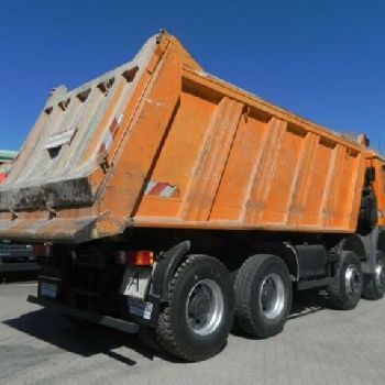 Mercedes-Benz Actros 4141 8x6 4 axle dump truck Meiller 18m³