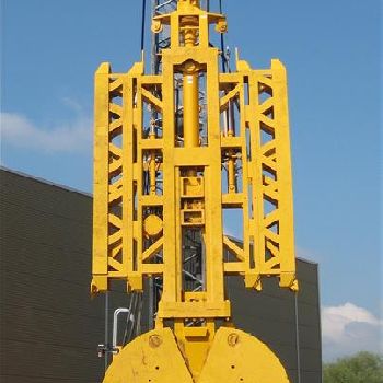 Bauer hydraulic grab / Hydraulic grab DHG / E 600/4200