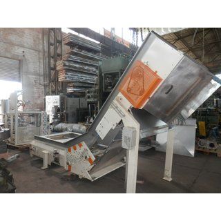 B12990 | Conveyor belt riser belt width 1000 mm used