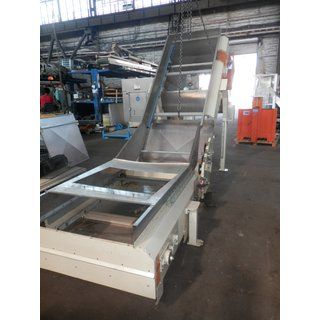 B12990 | Conveyor belt riser belt width 1000 mm used