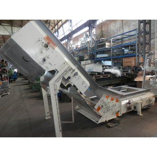 B12990 | Conveyor belt riser belt width 1000 mm used