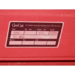 B12927 | GreCon FSK450 Used pipe flap