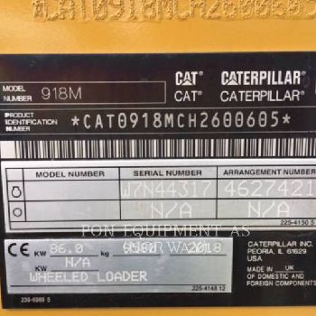 CATERPILLAR 918M