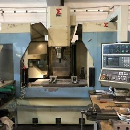 VERTICAL MACHINING CENTER SIGMA MISSION 5 FANUC 12000 LAPS USED