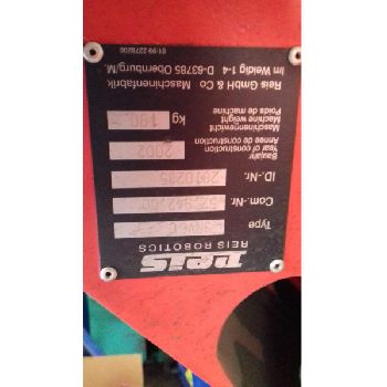 Reis welding robot working