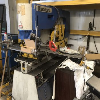 KINGSLAND 70XS 70 Ton Hydraulic Universal Ironworker. Manufactured 2001.