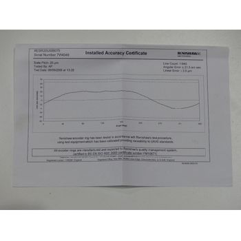 Renishaw RESR20USB075 RESR 20 around ring 75mm B shape & gt; unused! & Lt;