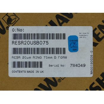 Renishaw RESR20USB075 RESR 20 around ring 75mm B shape & gt; unused! & Lt;