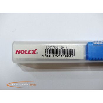 Holex 202760 Ø 8 solid carbide milling cutter TiAlN - unused! -