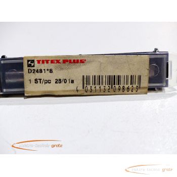 Titex Plus D2481 * 8 solid carbide cutter Ø 8 type N 2-Schneider - unused! -