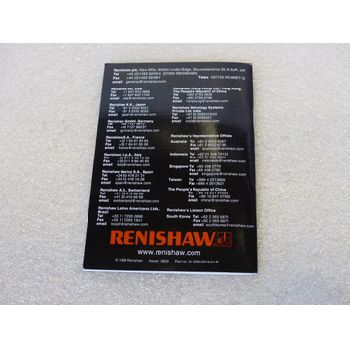 Renishaw Installation and User's Guide TP20 and MCR20