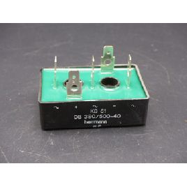 Herrmann KB 61 DB 380 / 500-40 6F three-phase bridge