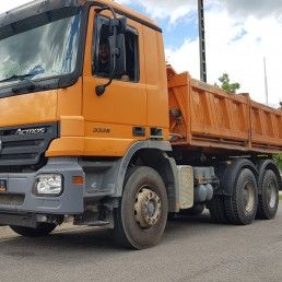 Mercedes-Benz 3336 tipper Meiller Dreiseiten AHK