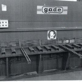 Used Gade CO-40/4 hydraulic shear
