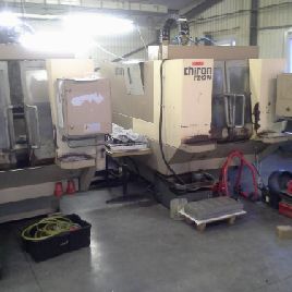Centro de mecanizado Chiron FZ 12W - vertical