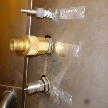 VMI Inox 1000L Liquid mixer