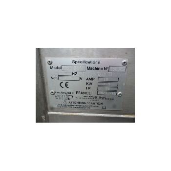 VMI Inox 1000L Liquid mixer