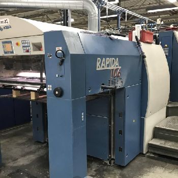 KBA (Koenig & Bauer) Rapida 106-4 SW SIS SPC - 4 SW2 Offset four colours