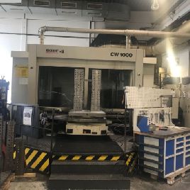 Centro de mecanizado Heckert CW 1000/4 - vertical