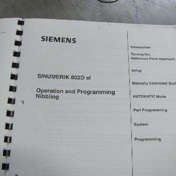 Used Sahinler HMP 115 Punching machine / nibbling machine with CNC