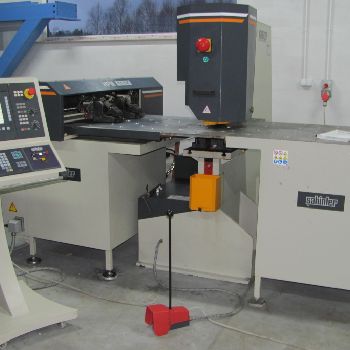 Used Sahinler HMP 115 Punching machine / nibbling machine with CNC