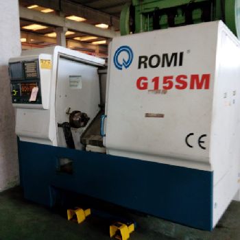 Used Romi G15SM cnc lathe