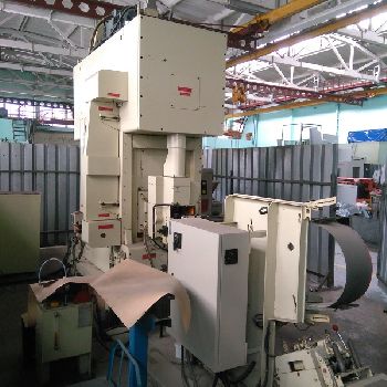 Japan press AIDA model HMX-80-1. Cold forging machine