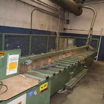 Acma DM Used cross-cut optimizing saw