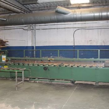 Acma DM Used cross-cut optimizing saw