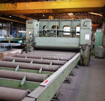 WMW Wildau UBR 32x2500-7/16 Leveling / straightening machine