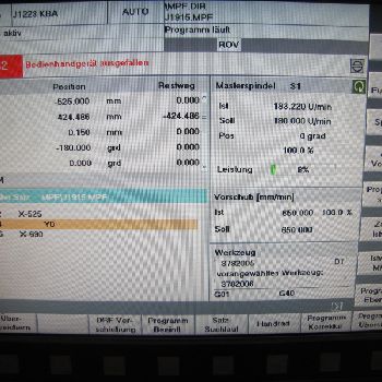 Jobs LINX Compact 35 Machining center - 5 axis - gantry type