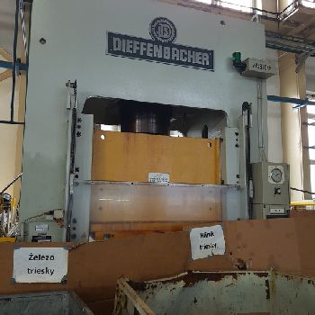 Dieffenbacher PO 200 A/S Plastic machine