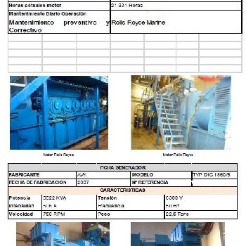 Cogeneration unit 5MW Generator set