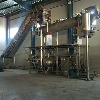 Rossi Catelli Vesuvio G Vegetable and fruit cutting, washing and blanching machine