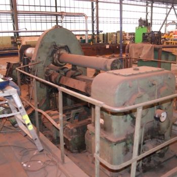 Wmw Wildau UBBDA 32x2000 Plate rolling machine