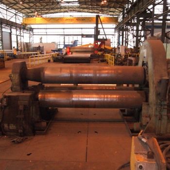 Wmw Wildau UBBDA 32x2000 Plate rolling machine