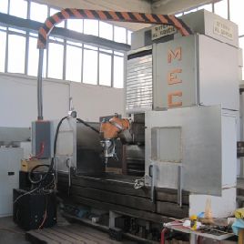 Used Mecof M60 cnc vertical milling machine