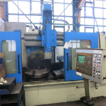 Jungenthal DKE 800 S vertical turret lathe with cnc