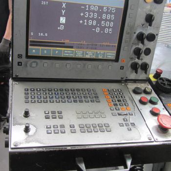 CNC bed typ milling machine TOS Kuřim FS100