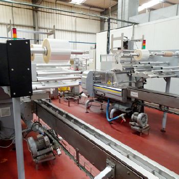 Silos Dam, Diosna, Maquinaria Vinas, Termopan, Tecnopack Complete biscuit or croissant production line