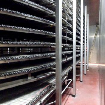 Silos Dam, Diosna, Maquinaria Vinas, Termopan, Tecnopack Complete biscuit or croissant production line