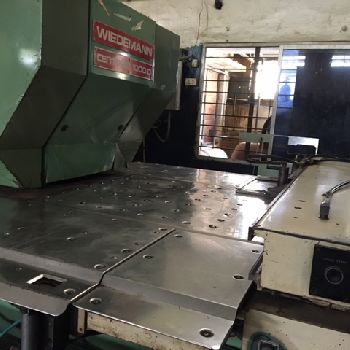 Used CNC Turret Punch Machine Wiedemann Centrum 1000