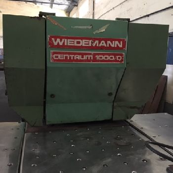 Used CNC Turret Punch Machine Wiedemann Centrum 1000