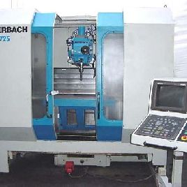 Auerbach FUW 725 Универсальный фрезерный станок с ЧПУ