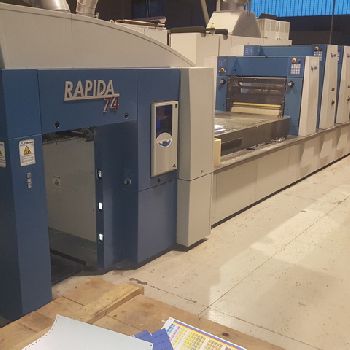 KBA 74-5-L CX PWHA ALV2 Offset five colours