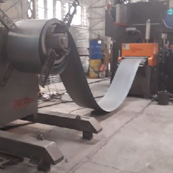 Turkish roll form steel planking machine