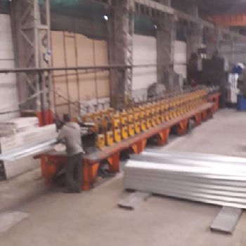 Turkish roll form steel planking machine