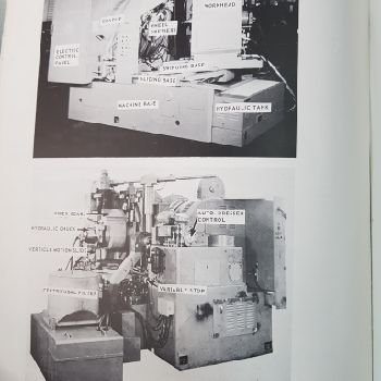 Gleason NO 137 Gear grinding machine
